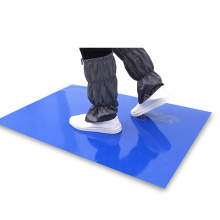 Blue clean room Washable silicone silica gel reusable sticky mat washable sticky mat